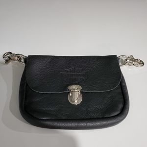 Harley Davidson soft leather heavy duty clip pouch
